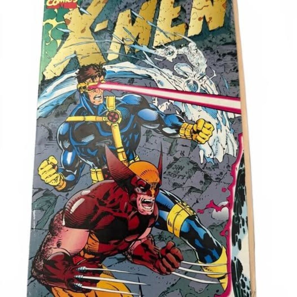 #1 X-Men Issue #1 Marvel Comics 1991 Wolverine Cyclops Foldout Cover Jim Lee